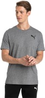 Мужская футболка Puma ESS Small Logo Tee Medium Gray Heather/Cat XXL фото №4 — интернет-магазин Desire.md