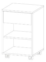 Dulăpior Sokme Айго 1Д1Ш Fag Aristan (AG11) imaginea #2 — magazin online Desire.md