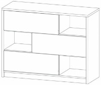 Dulăpior Sokme Айго 3Ш Fag Aristan (AG2) imaginea #2 — magazin online Desire.md