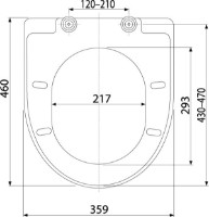 Сиденье для унитаза Alcaplast A67 DRP (6022) фото №2 — интернет-магазин Desire.md