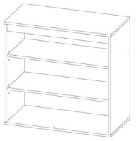 Комод Sokme Нитро 2Д Вотан/Белый фото №2 — интернет-магазин Desire.md