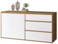 Комод Sokme Нитро 2Д3Ш Вотан/Белый