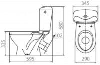 Vas WC Colombo Bembi (S10990000) imaginea #2 — magazin online Desire.md