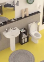 Умывальник Colombo Status 55 (S23115500) фото №3 — интернет-магазин Desire.md