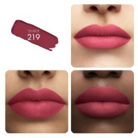 Ruj de buze Guerlain KissKiss Tender Matte 16H Comfort 219 Tender Rose imaginea #2 — magazin online Desire.md
