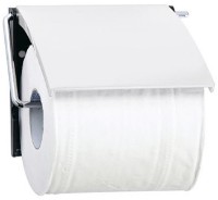 Suport hârtie igienică MSV White (44253)