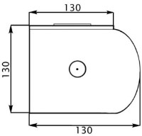 Держатель туалетной бумаги Potato (P300) фото №2 — интернет-магазин Desire.md