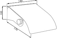 Suport hârtie igienică Potato (P303) imaginea #2 — magazin online Desire.md