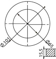 Сливная арматура SoloPlast Abk-12 фото №4 — интернет-магазин Desire.md