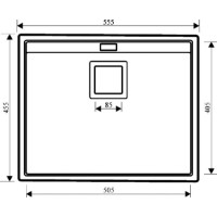 Кухонная мойка Aquasanita Helika Delicia SQD100 Alumetallic фото №2 — интернет-магазин Desire.md
