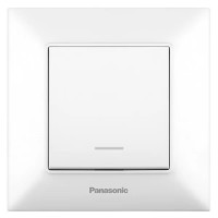 Выключатель Panasonic Arkedia Slim (WNTC00022WH)
