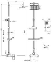 Set pentru duș Ferro NP74-BAQ7U imaginea #2 — magazin online Desire.md