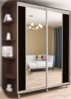 Dulap cu uşi glisante Mobildor-Lux Aron S 140x220 (2226 Wenghe) K2 imaginea #1 — magazin online Desire.md