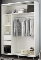 Dulap cu uşi glisante Mobildor-Lux Aron-S 180x220 White (arons4926) K2 imaginea #2 — magazin online Desire.md