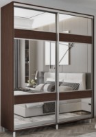 Dulap cu uşi glisante Mobildor-Lux Aron S 180x220 (2226 Wenghe) K3 imaginea #1 — magazin online Desire.md