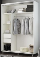 Dulap cu uşi glisante Mobildor-Lux Aron-S 120x220 White (arons4184) K3 imaginea #2 — magazin online Desire.md