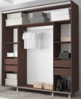 Шкаф-купе Mobildor-Lux Aron S 190x220 (2226 Wenghe) фото №2 — интернет-магазин Desire.md
