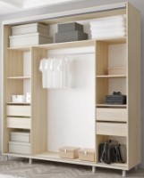 Шкаф-купе Mobildor-Lux Aron-S Mirror 190x220 Oak Sonoma (arons4624) фото №2 — интернет-магазин Desire.md