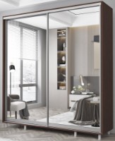 Шкаф-купе Mobildor-Lux Aron S 200x220 (2226 Wenghe) фото №1 — интернет-магазин Desire.md