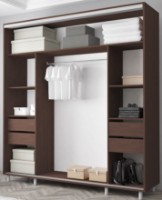 Шкаф-купе Mobildor-Lux Aron S 200x220 (2226 Wenghe) фото №2 — интернет-магазин Desire.md