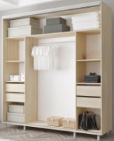 Шкаф-купе Mobildor-Lux Aron-S Mirror 200x220 Oak Sonoma (arons3949) фото №2 — интернет-магазин Desire.md