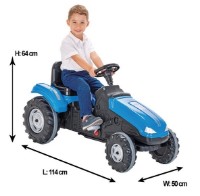 Веломобиль Pilsan Mega 07321 Green фото №3 — интернет-магазин Desire.md