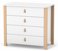 Comodă Veres Monaco 900 White\Beech (33.2.351.2.15)