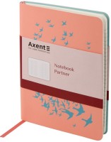 Agendă Axent Partner Soft Mini A6+/80p Birds Pink (8302-10-A)