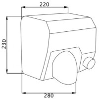 Сушилка для рук Potato (D0095) фото №2 — интернет-магазин Desire.md