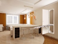 Встраиваемая гладильная доска Alfa Mobila Basic 7505 White L фото №4 — интернет-магазин Desire.md