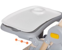 Стульчик для кормления Kinderkraft Lastree Gray (KHLAST00GRY0000) фото №2 — интернет-магазин Desire.md