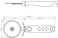 Cuțit pentru pizza Tramontina Utilita 6.5cm (25625/100) imaginea #3 — magazin online Desire.md
