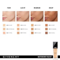 Тональный крем для лица Givenchy Matissime Velvet Radiant SPF 20 02 Matt Shell 30ml фото №2 — интернет-магазин Desire.md