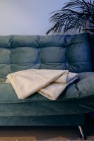 Покрывало Samo Bumbacel 200x220cm Cream фото №2 — интернет-магазин Desire.md