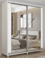 Dulap cu uşi glisante Mobildor-Lux Aron 230x220 White (aron888) K2