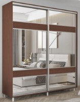 Dulap cu uşi glisante Mobildor-Lux Aron 230x220 (2226 Wenghe) K3 imaginea #1 — magazin online Desire.md