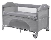 Pătuț pliabil Kikka Boo Milky Way Grey 2020 2 Levels imaginea #2 — magazin online Desire.md