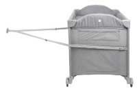 Pătuț pliabil Kikka Boo Milky Way Grey 2020 2 Levels imaginea #5 — magazin online Desire.md