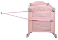 Pătuț pliabil Kikka Boo Milky Way Pink 2020 2 Levels imaginea #5 — magazin online Desire.md