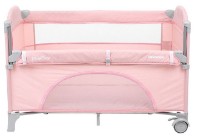 Pătuț pliabil Kikka Boo Milky Way Pink 2020 2 Levels imaginea #3 — magazin online Desire.md