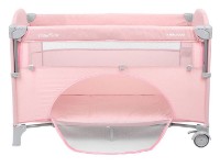 Pătuț pliabil Kikka Boo Milky Way Pink 2020 2 Levels imaginea #4 — magazin online Desire.md