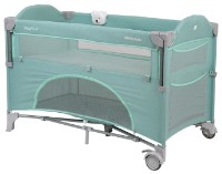 Pătuț pliabil Kikka Boo Milky Way Mint 2020 2 Levels imaginea #1 — magazin online Desire.md