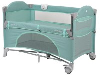 Pătuț pliabil Kikka Boo Milky Way Mint 2020 2 Levels imaginea #2 — magazin online Desire.md