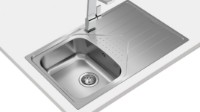 Chiuvetă de bucătărie Teka Universe 45 T-XN 1B 1D Inox imaginea #3 — magazin online Desire.md