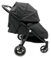 Carucior Kikka Boo Happy 2 Black (31001040008) imaginea #3 — magazin online Desire.md