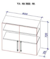 Bucătărie Bafimob Mini MDF 1.6m Dub Konkordiya/Dub Polyarnyi imaginea #4 — magazin online Desire.md