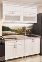 Bucătărie Bafimob Modern MDF Mini 1.4m Dub Polyarnyi