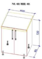 Кухонный гарнитур Bafimob Corner MDF 4.1x0.9m Eco +ball closer Dub Konkordiya/Dub Polyarnyi фото №2 — интернет-магазин Desire.md