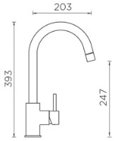 Кухонная мойка + смеситель Schock Set Element D-150 Onyx + Plutos Onyx фото №3 — интернет-магазин Desire.md
