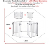 Porțile de siguranță DreamBaby (G1950BB)  imaginea #2 — magazin online Desire.md